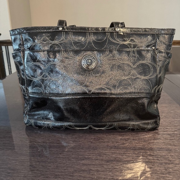 Coach Black Bag - Picture 1 of 5